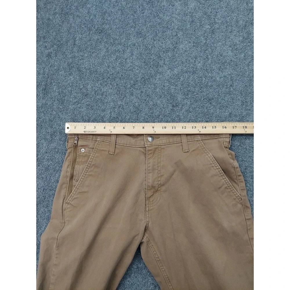 Levis Athletic Jeans Mens 32x32 Brown Slim Straight Casual Stretch denim